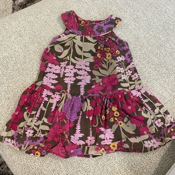 3/$15 SALE 2T Old Navy Multicolored Floral Print Girls Dress - Picture 1 of 5